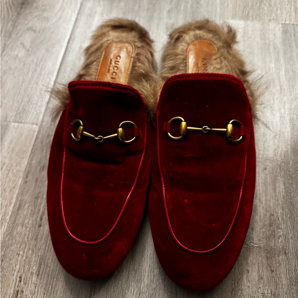 Gucci 2015 Princetown Mules
